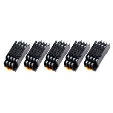 5 pcs Relay Socket Base 14 pin Replacement for Omron PYF14A