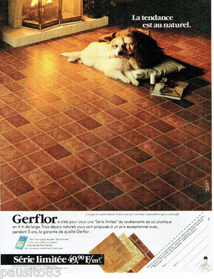 ADVERTISING 115 1989 Gerflor Laminated Flooring