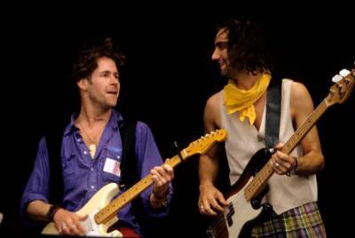Liam O Maonlai And Hothouse Flowers Performing 1990s Old Music Photo