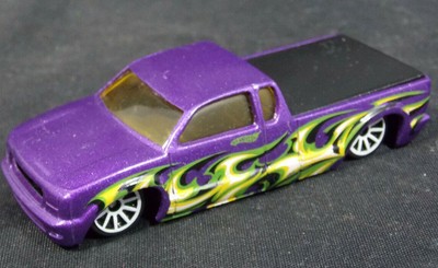 hot wheels purple truck