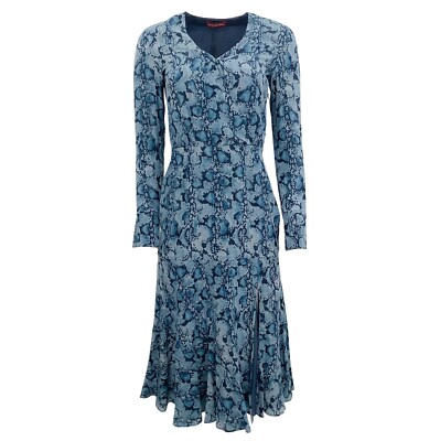ALTUZARRA Martha Dress Deep Teal Knee Length Midi Size 36 BRAND NEW | eBay