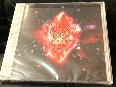 FINAL FANTASY 35th Anniversary Distant Worlds Coral Live CD SQUARE