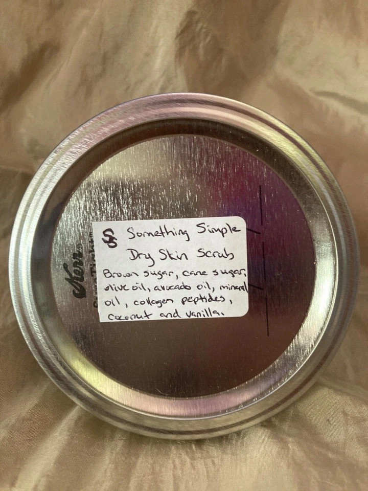 SomethingSimple Dry Skin Scrub 8oz or 4oz sold individually. Great for shaving!! - Image 2 of 3