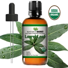 MAYAN'S SECRET - 30ml Laurel Leaf Essential Oil USDA Organic