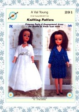 PUPPENSTRICKMUSTER 291 F&Uuml;R SINDY/BARBIE A Val junges Muster