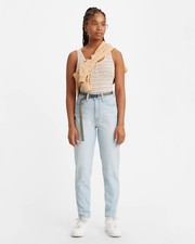 LEVI'S High Waisted Taper Mom 90s Jeans Vintage Super Light Wash sz 29 - W29 L27