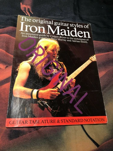 Iron Maiden The Original Guitar Styles of Book guitar tablature