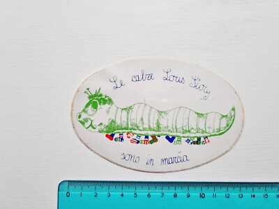 LORIS STORY MILIPEDE SOCKS STICKER STICKER VINTAGE 80s ORIGINAL