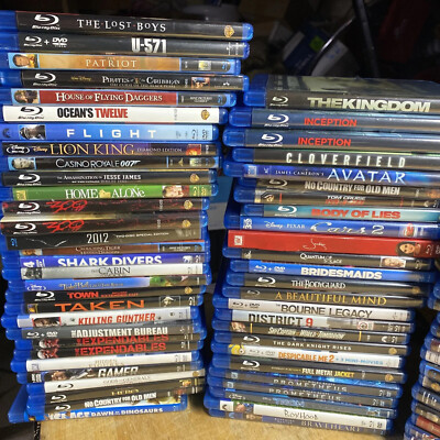 BLURAY MOVIES IN GREAT CONDITION.
