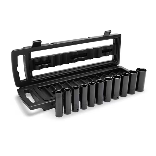 1/2 In. Drive Metric 6-Point Impact Socket Set with Storage Case (11-Piece) - Picture 6 of 12