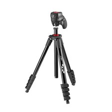 JOBY Compact Action Full Size Tripod, Black, 61 inch, JB01761-BWW