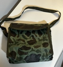 Green And Gray Camouflage Carrying Bag For Binoculars 9 X 7.5 X 2.5 BAG ONLY