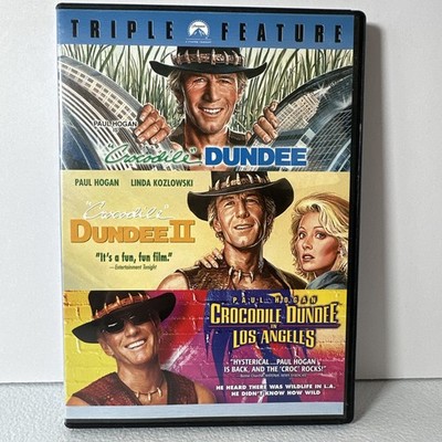 Crocodile Dundee   Triple Feature (3-Film DVD Set) OOP