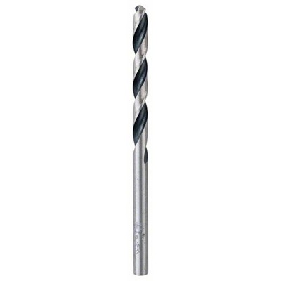 10x Bosch Professional Metallspiralbohrer HSS PointTeQ, DIN 338, Ø 4,5 x 47 mm