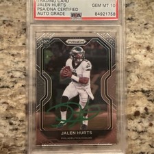 Top Jalen Hurts Rookie Cards to Collect 36