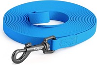 Wasserdicht Schleppleine FüR Hunde 5-20M Robuste ReißFeste Trainingsleine Blau