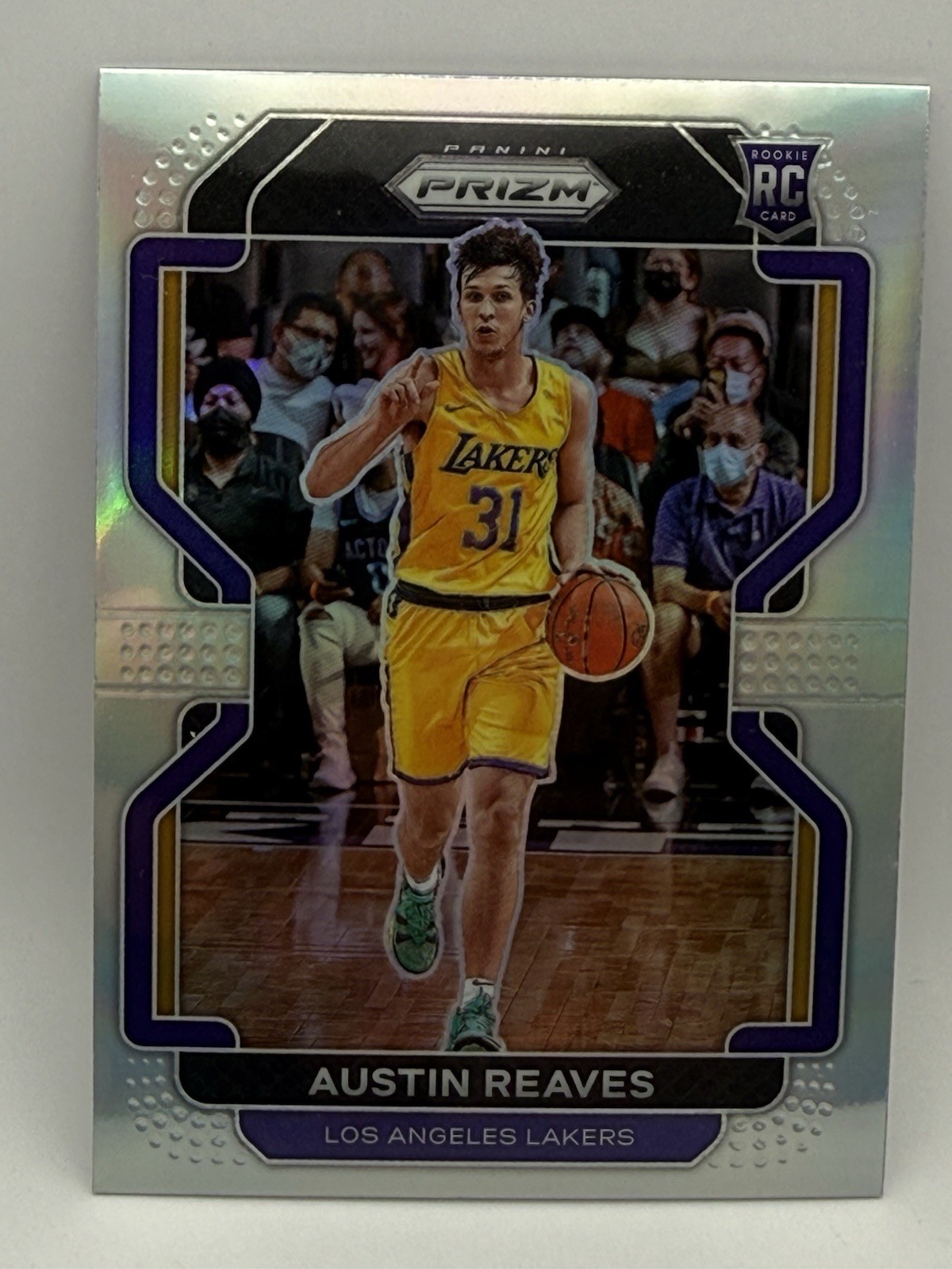2021-22 Panini Prizm - Austin Reaves #165 Silver Prizm (RC)