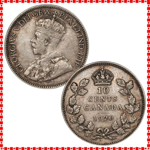 1920 Canada 10 Cents — photo from another recent sale
