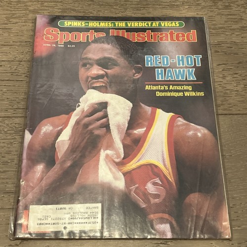 Sports Illustrated April 28 1986 Dominique Wilkins Atlanta Hawks Red-Hot Hawk