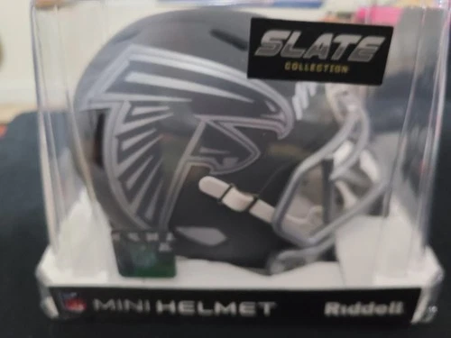 Michael Vick Signed Atlanta Falcons Slate Mini Helmet W/COA