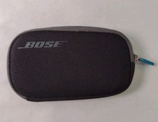 BOSE Zippered Headphone Case 5  x3  Black And Teal NICE AND CLEAN