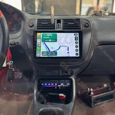 32GB Stereo Stereo For Honda Civic 1996-2001 9'' Carplay GPS SAT Navi Head Unit