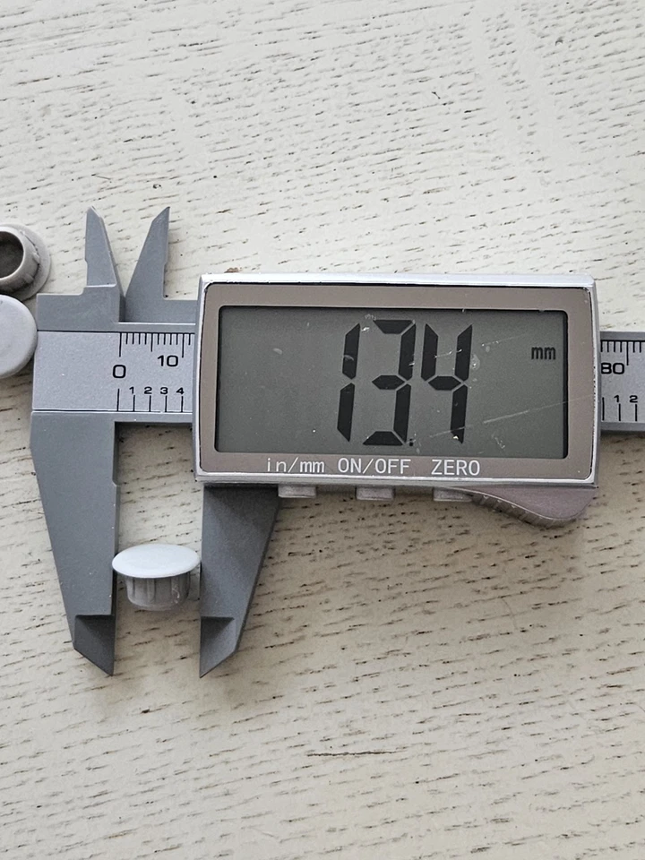 Ikea Pax Komplement 9 caches trou gris 10077768 bouchons pied armoire étagère - Bild 3 von 4