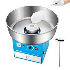 VEVOR Commercial Cotton Candy Machine Sugar Floss Maker 1000W for Party Home