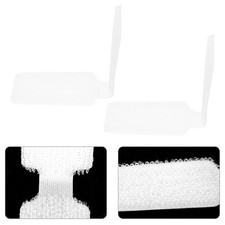  50 Pcs Self-adhesive Cable Labels Nylon Writable Cord Tags Identification