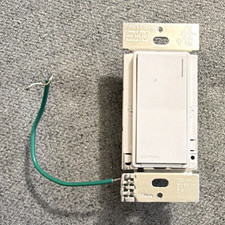 Lutron RadioRA 3 RRST-8ANS Smart On/Off Decorator Wall Switch White 120V 8A