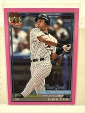 2026 Topps Derek Jeter 1991 Pink #T91-30 Yankees