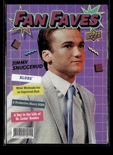 2026-27 Upper Deck Series 1 Hockey Fan Faves Rookie #FF-24 Jimmy Snuggerud
