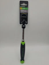 Pittsburgh 3/8" Flex Head Ratchet Green Comfort Grip 70150 72 Tooth Free Ship