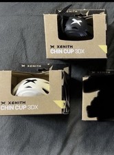 Xenith 3DX and Hybrid football chin cups. Have Multiple. Sizes Are In Photos.