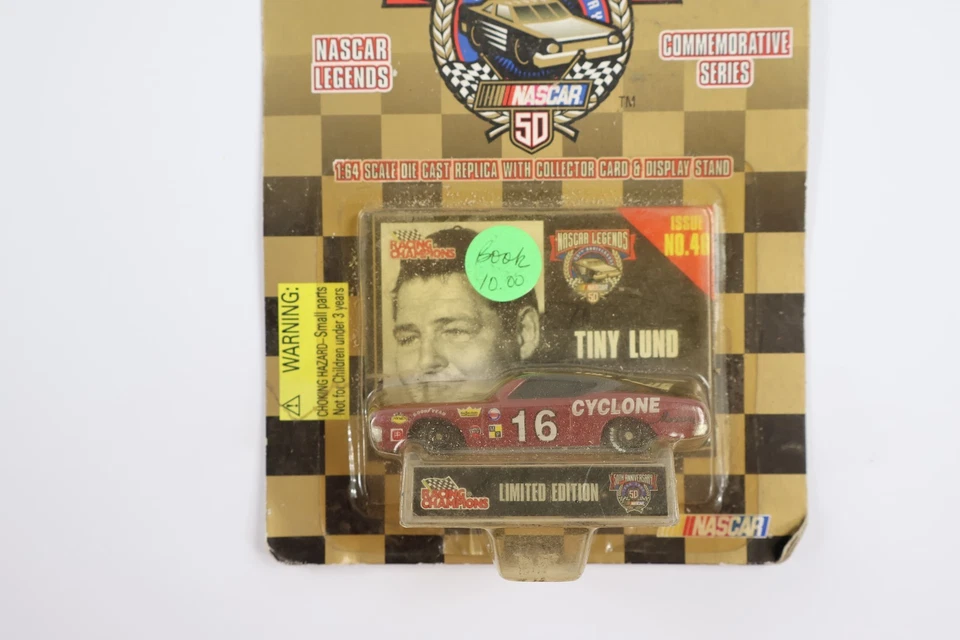 VTG 1998 Racing Champions NASCAR Legends Tiny Lund #16 1:64 Diecast Car - Image 3 of 4