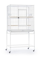 Prevue Pet Products Wrought Iron Flight Cage with Rolling Stand - Ideal for P...