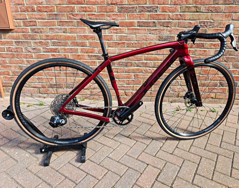 Trek Checkpoint SL6 AXS Gen 2 Gravel Bike – 52cm – Metallic Red – SRAM Rival AXS