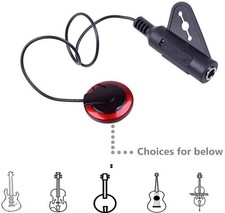 1Pcs Piezo Contact Microphone Pickup for Guitar Violin Banjo Mandolin Ukulele
