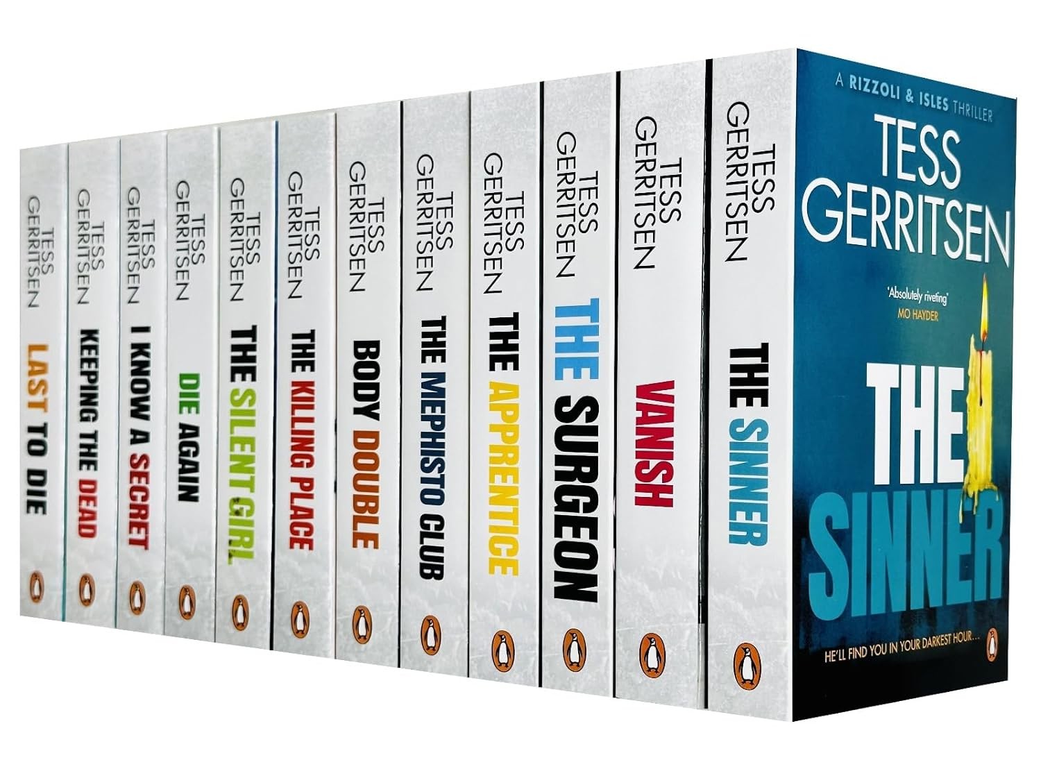 Tess Gerritsen Rizzoli & Isles Thriller 12 Books Collection Set Apprentice