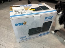 2x Pyle PDWR52BTBK 5.25'' 240 Watt Max Power Bluetooth Wall Mount Black Speakers