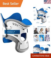 Miami J Cervical Neck Collar - Relieves Pain  Pressure on Spine  C-Spine Ve...