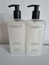 Pecksniffs Hand Wash Duo 2x500ml GARDENIA & WHITE PEACH new Moisturising 10.99 per litre