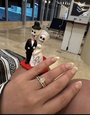 jared wedding band. 5.25 size