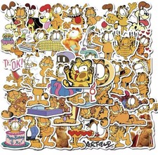Cat Cartoon Nostalgia Cat Character Stickers 50pc Matte Stickers FREE SHIPPING
