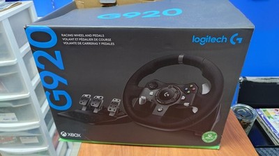 Logitech G923 TRUEFORCE Racing Wheel & Pedals - Xbox Series X/One, Force Feedba 