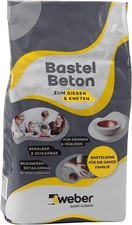 WEBER | Bastelbeton 5 kg | zum Gießen & Knet...