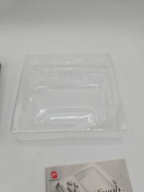 WonderSwan Console (SW-001 Skeleton Black) WonderSwan JP Tested  Screen Burn See