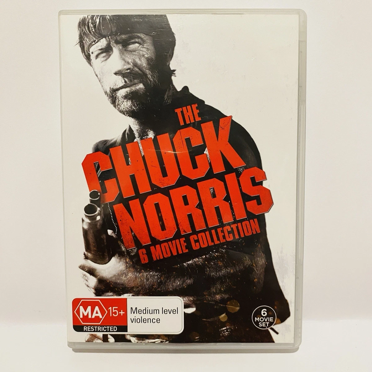 Chuck Norris 6 Movie Collection DVD Region 4 Invasion USA Delta Force