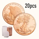 20 x 1oz Walking Liberty Copper American Eagle Rounds Coins Golden State Mint BU