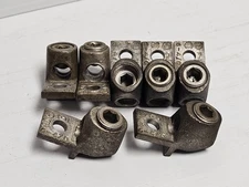 LOT OF 7 PENN & UNION P-U 1 HOLE MECHANICAL LUG 39073A 6-4/0 - USED